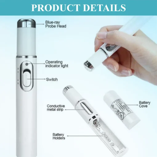RICPIND® DermaLite Mole and Wart Removal Laser Pen