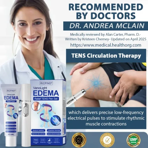 RICPIND® VenoLight Edema Relief TENS Pen