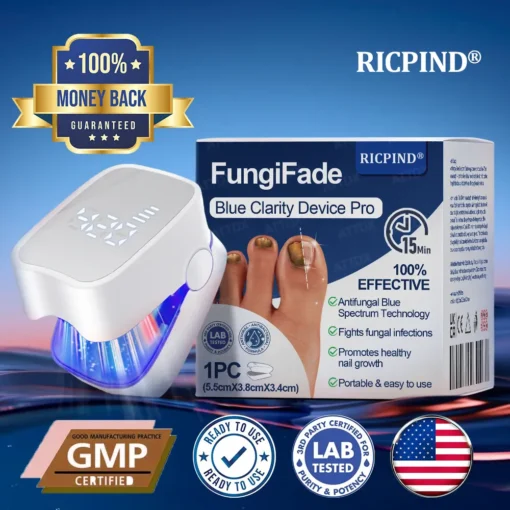 RICPIND® FungiFade Blue Clarity Device Pro