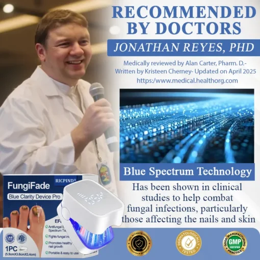 RICPIND® FungiFade Blue Clarity Device Pro