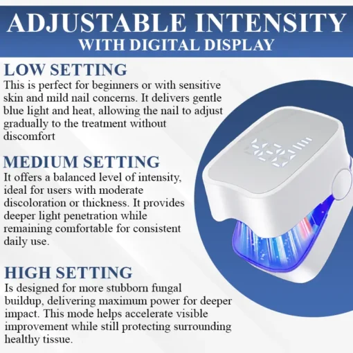 RICPIND® FungiFade Blue Clarity Device Pro