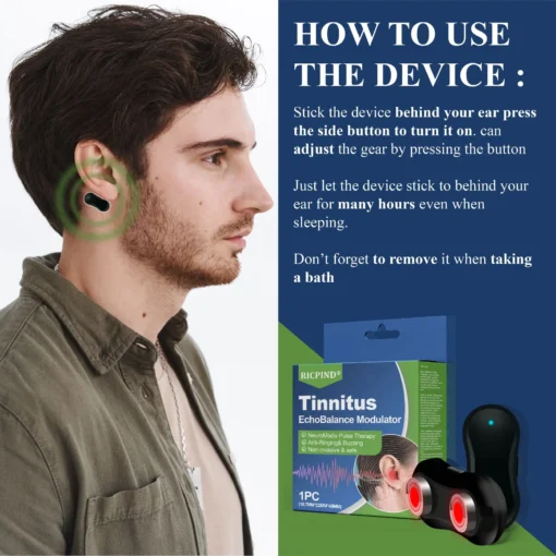 RICPIND® Tinnitus EchoBalance Modulator