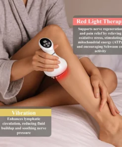 RICPIND® NeuroSooth RedHeat EMS Leg Massager