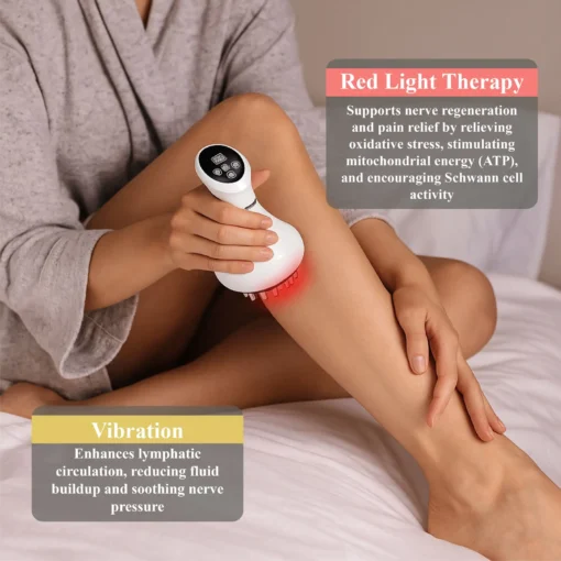 RICPIND® NeuroSooth RedHeat EMS Leg Massager