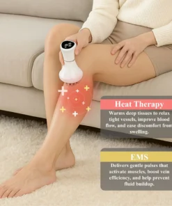 RICPIND® RedHeat EMS EdemaDrain Leg Massager